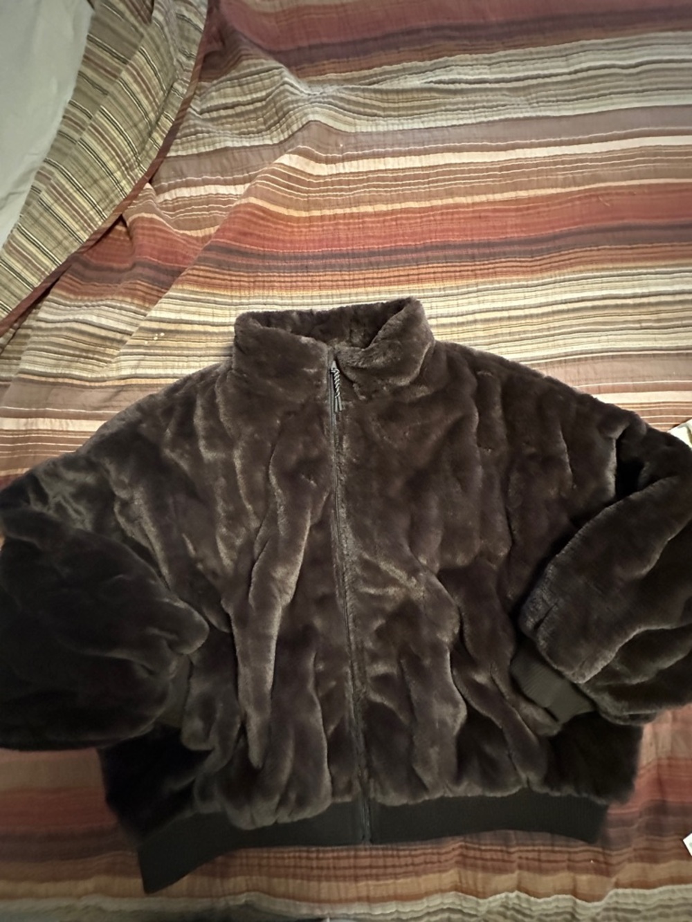 Aerie Offline Faux Fur Jacket“The Rundown”